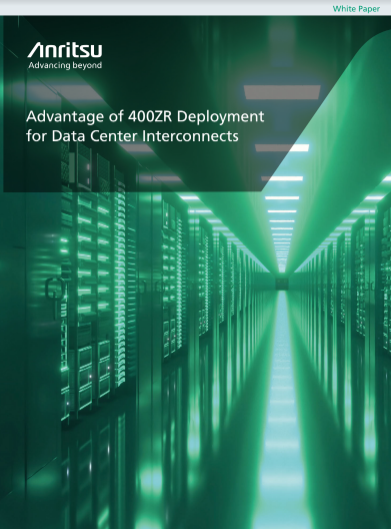 Advantage of 400ZR Deployment for Data Center Interconnects