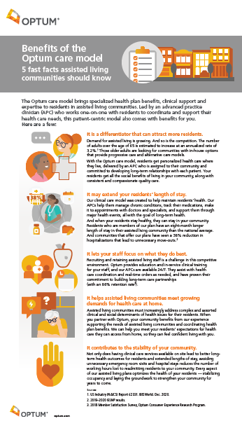 Benefits of the Optum care model